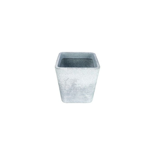 LUSINE 210 Resin Planter - Premium LLDPE tall tapered outdoor planter, stone look, UV resistant, 10-year warranty | Solen Gar