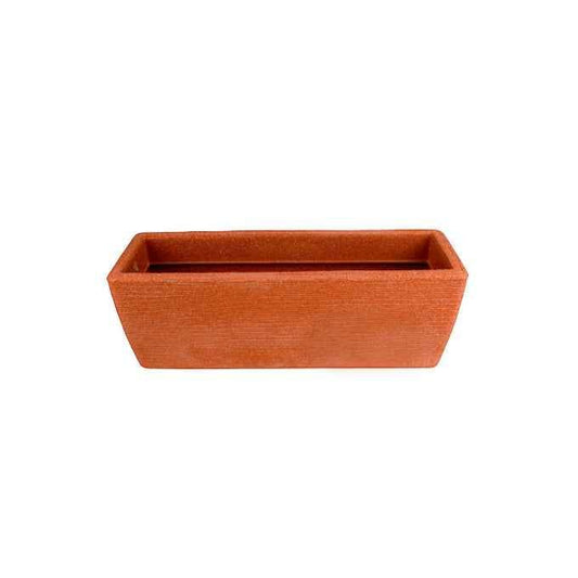 LYSSA 170 Resin Planter - Premium LLDPE oval outdoor planter, stone look, UV resistant, 10-year warranty | Solen Garden