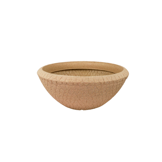 BOHO 290 Resin Planter - Premium LLDPE geometric outdoor planter, stone look, UV resistant, 10-year warranty | Solen Garden