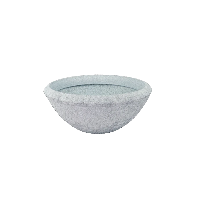 BOHO 290 Resin Planter - Premium LLDPE geometric outdoor planter, stone look, UV resistant, 10-year warranty | Solen Garden