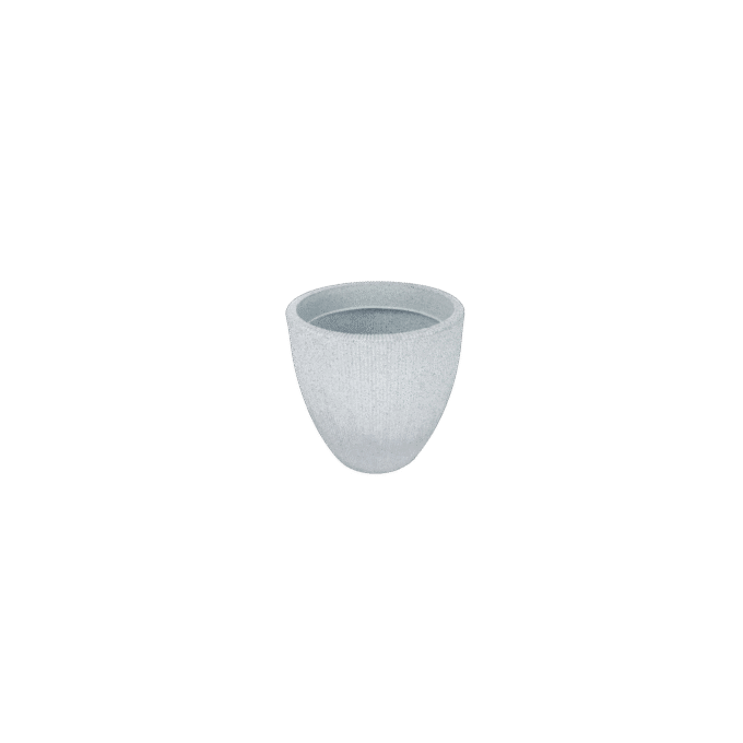 BOTONIA 020 Resin Planter - Premium LLDPE tapered round outdoor planter, stone look, UV resistant, 10-year warranty | Solen G