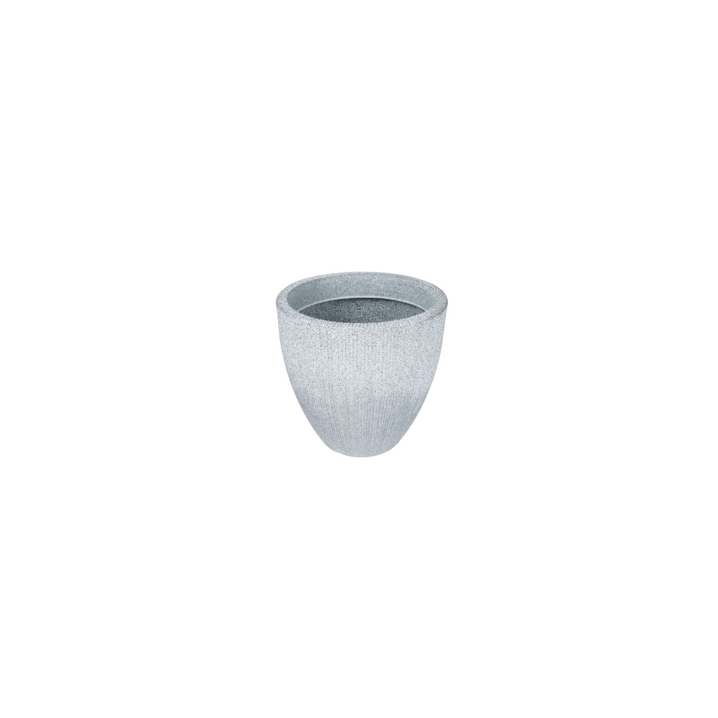 BOTONIA 020 Resin Planter - Premium LLDPE tapered round outdoor planter, stone look, UV resistant, 10-year warranty | Solen G