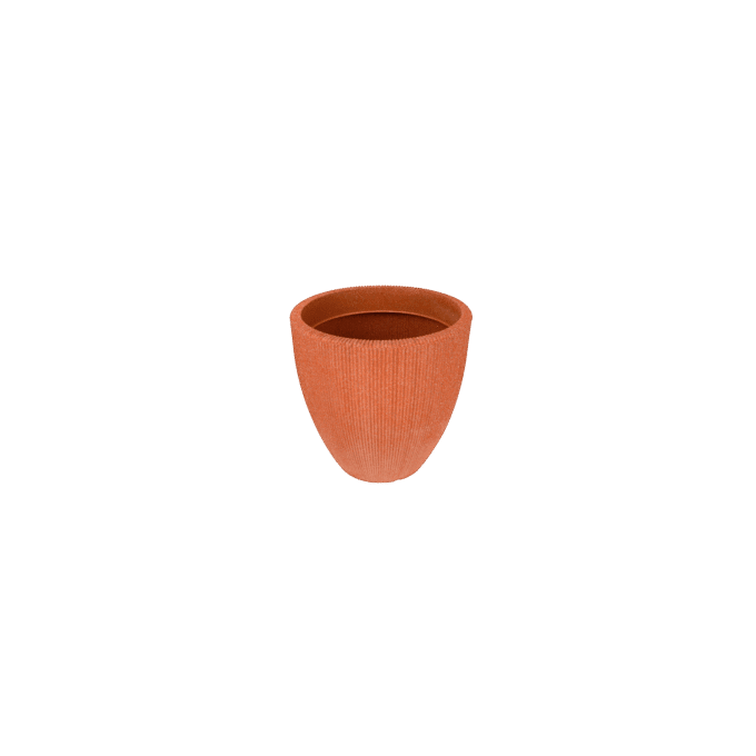BOTONIA 020 Resin Planter - Premium LLDPE tapered round outdoor planter, stone look, UV resistant, 10-year warranty | Solen G