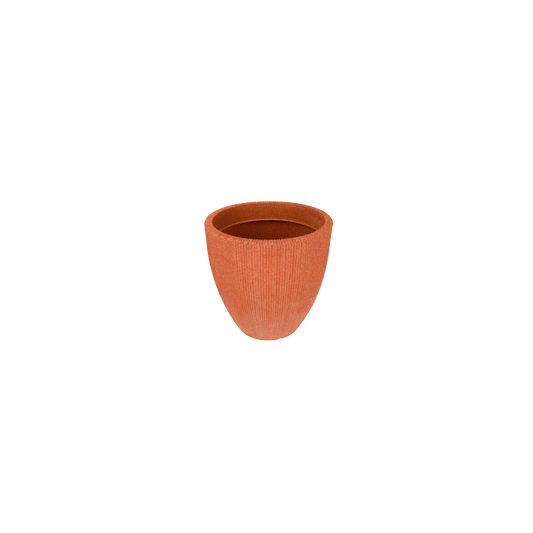 BOTONIA 020 Resin Planter - Premium LLDPE tapered round outdoor planter, stone look, UV resistant, 10-year warranty | Solen G