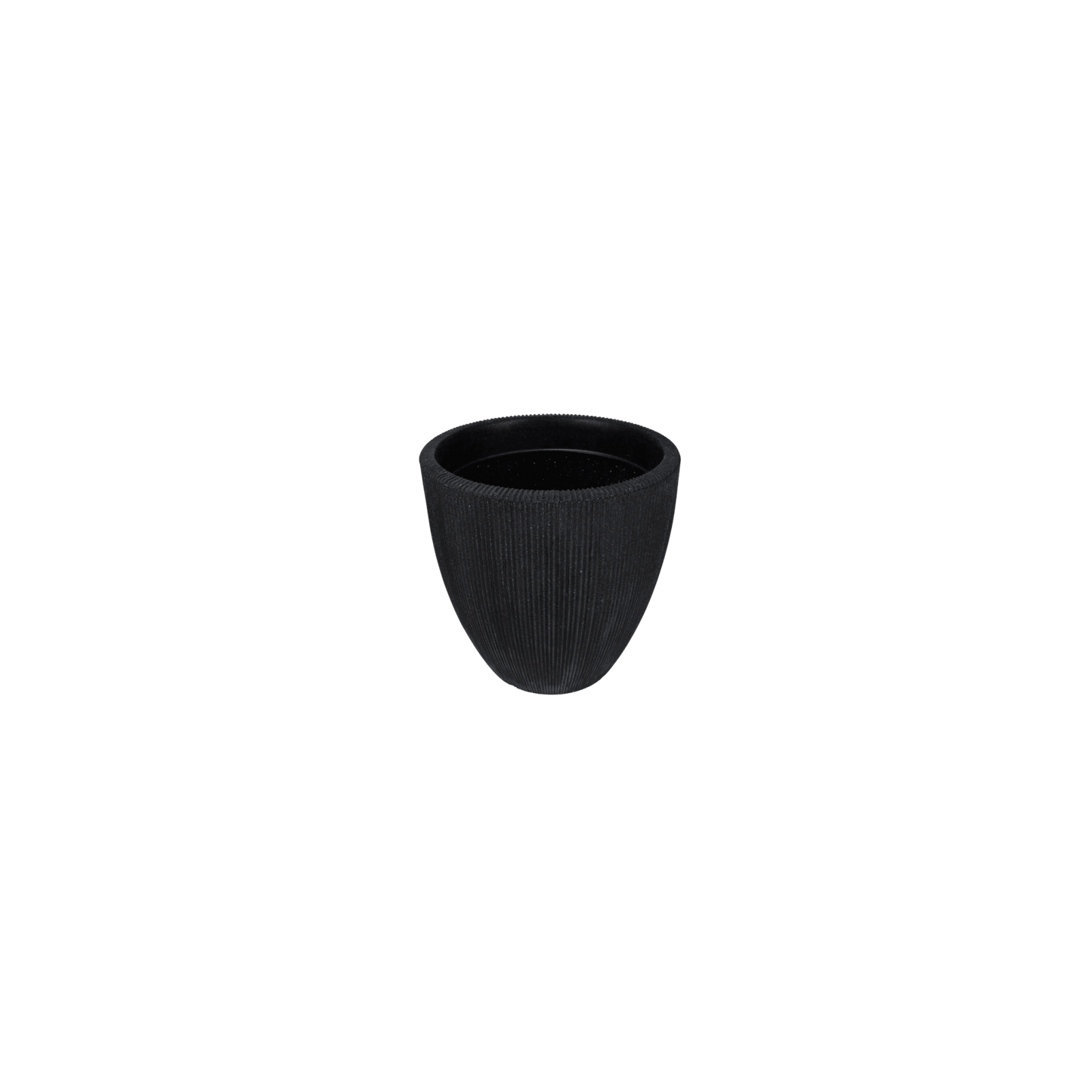 BOTONIA 020 Resin Planter - Premium LLDPE tapered round outdoor planter, stone look, UV resistant, 10-year warranty | Solen G