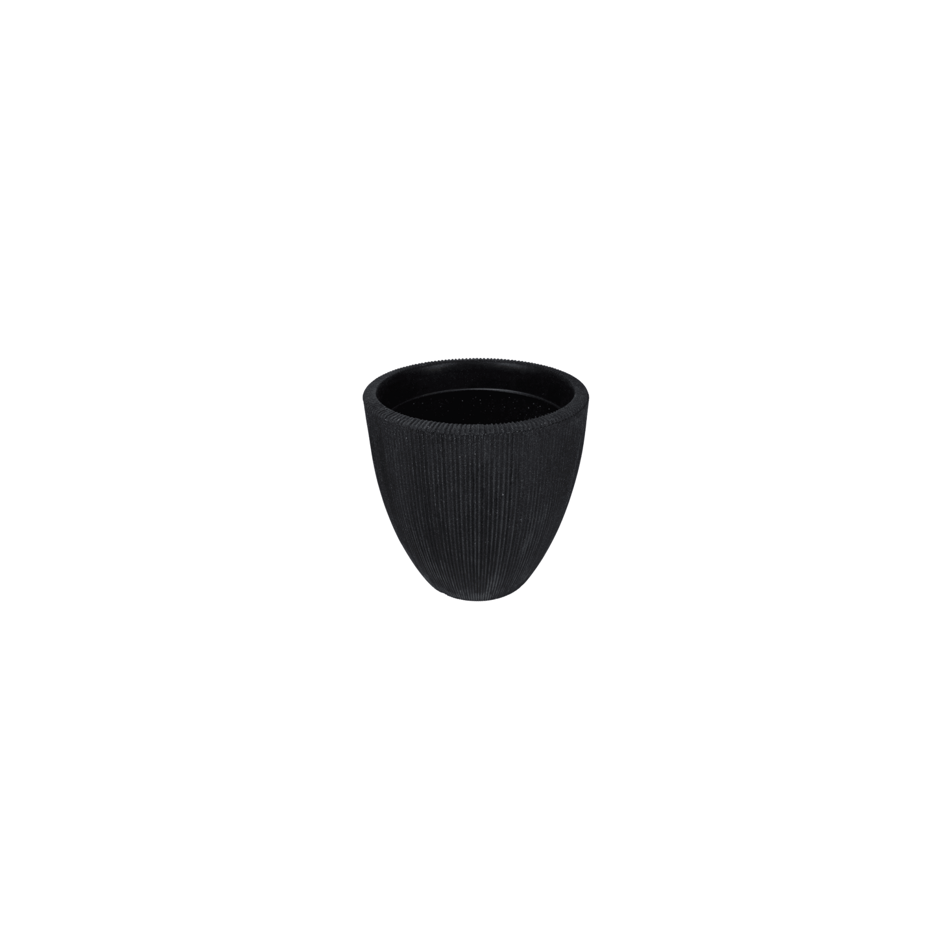 BOTONIA 020 Resin Planter - Premium LLDPE tapered round outdoor planter, stone look, UV resistant, 10-year warranty | Solen G