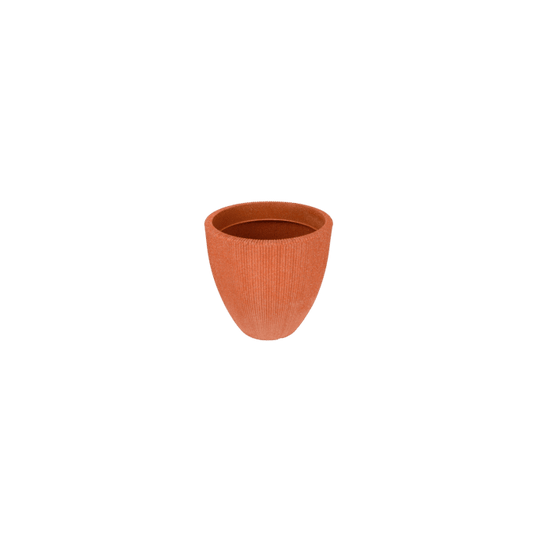 BOTONIA 030 Resin Planter - Premium LLDPE tapered round outdoor planter, stone look, UV resistant, 10-year warranty | Solen G