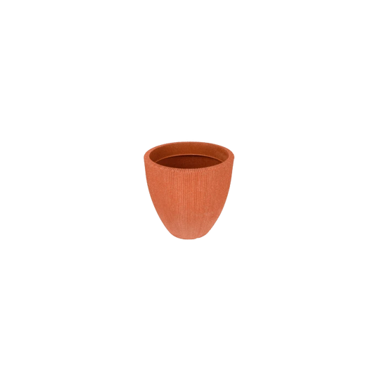 BOTONIA 030 Resin Planter - Premium LLDPE tapered round outdoor planter, stone look, UV resistant, 10-year warranty | Solen G