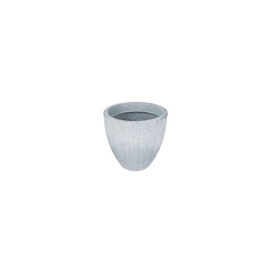 BOTONIA 030 Resin Planter - Premium LLDPE tapered round outdoor planter, stone look, UV resistant, 10-year warranty | Solen G