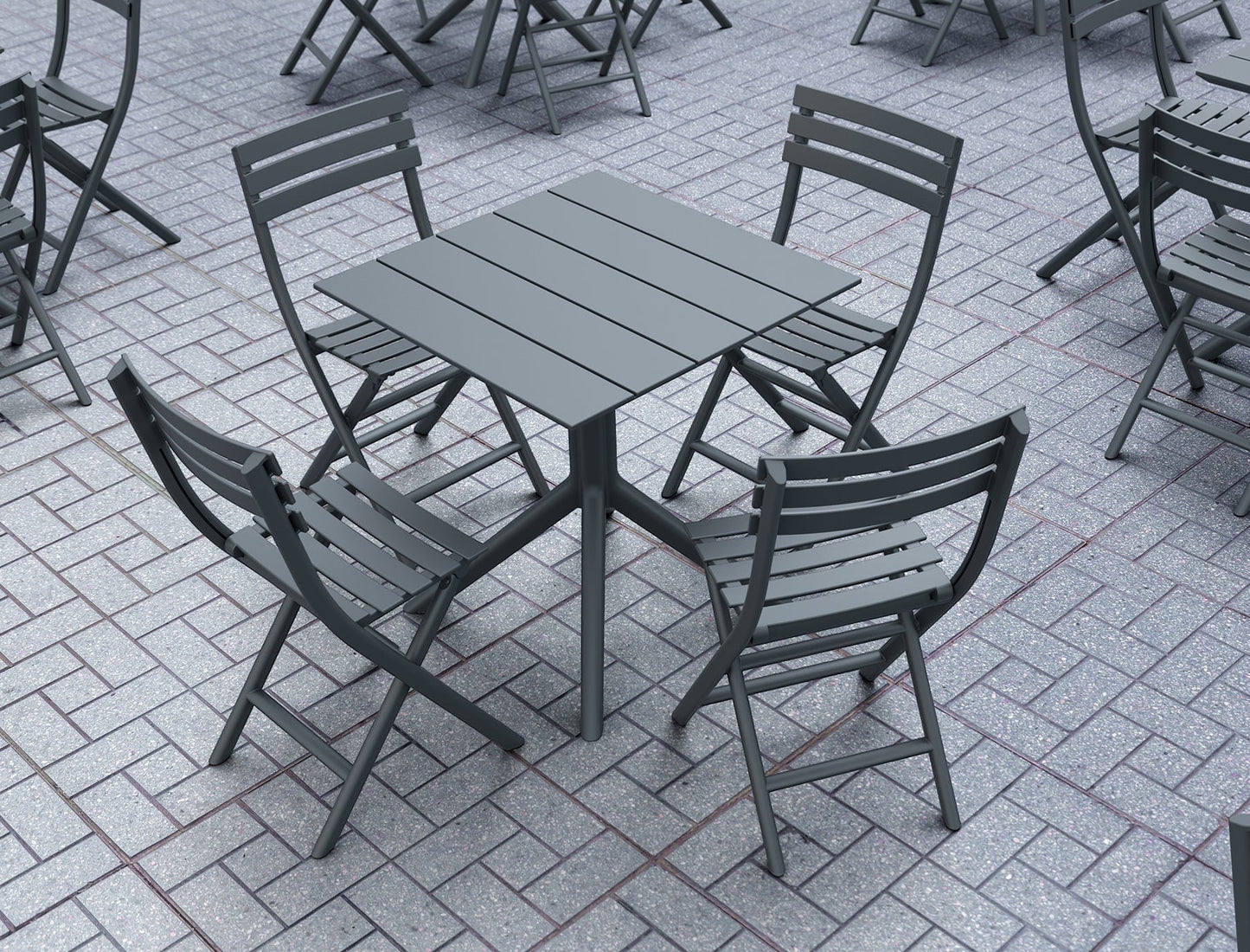 Helen Folding Chair - Solen Garden | Modern Indoor & Outdoor Planters & Patio Furniture - Outdoor Patio Furniture