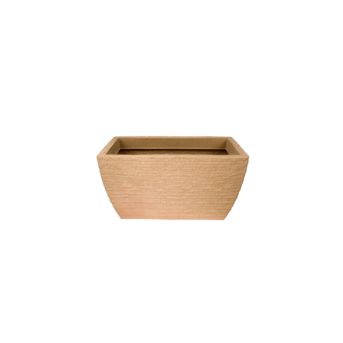 KALINA 190 Resin Planter - Premium LLDPE square outdoor planter, stone look, UV resistant, 10-year warranty | Solen Garden