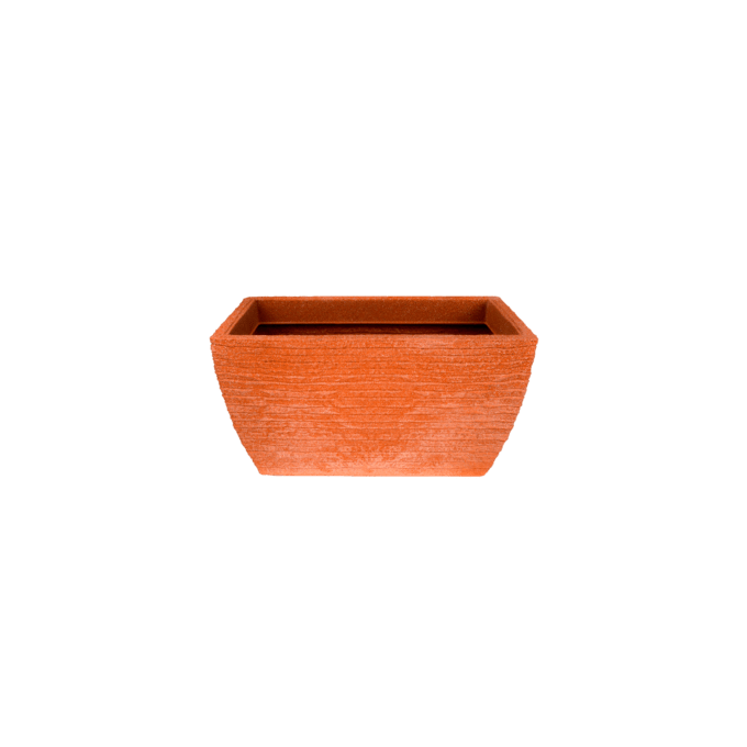 KALINA 190 Resin Planter - Premium LLDPE square outdoor planter, stone look, UV resistant, 10-year warranty | Solen Garden