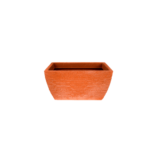 KALINA 190 Resin Planter - Premium LLDPE square outdoor planter, stone look, UV resistant, 10-year warranty | Solen Garden