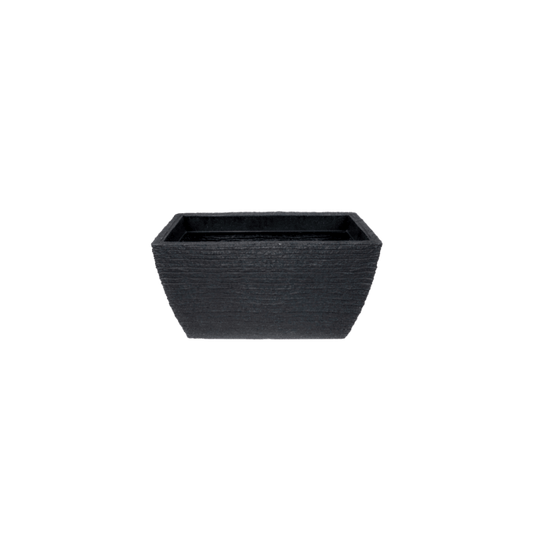 KALINA 190 Resin Planter - Premium LLDPE square outdoor planter, stone look, UV resistant, 10-year warranty | Solen Garden