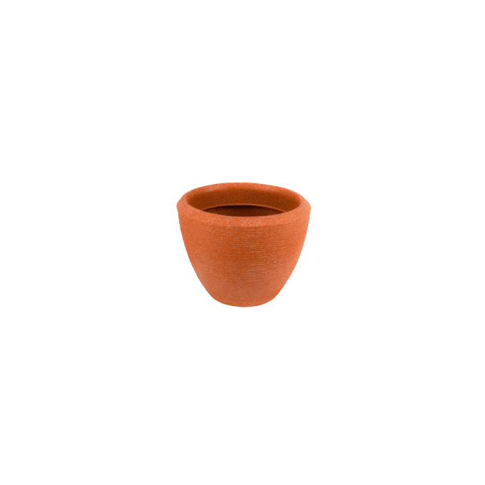 LIORA 220 Resin Planter - Premium LLDPE wide round outdoor planter, stone look, UV resistant, 10-year warranty | Solen Garden
