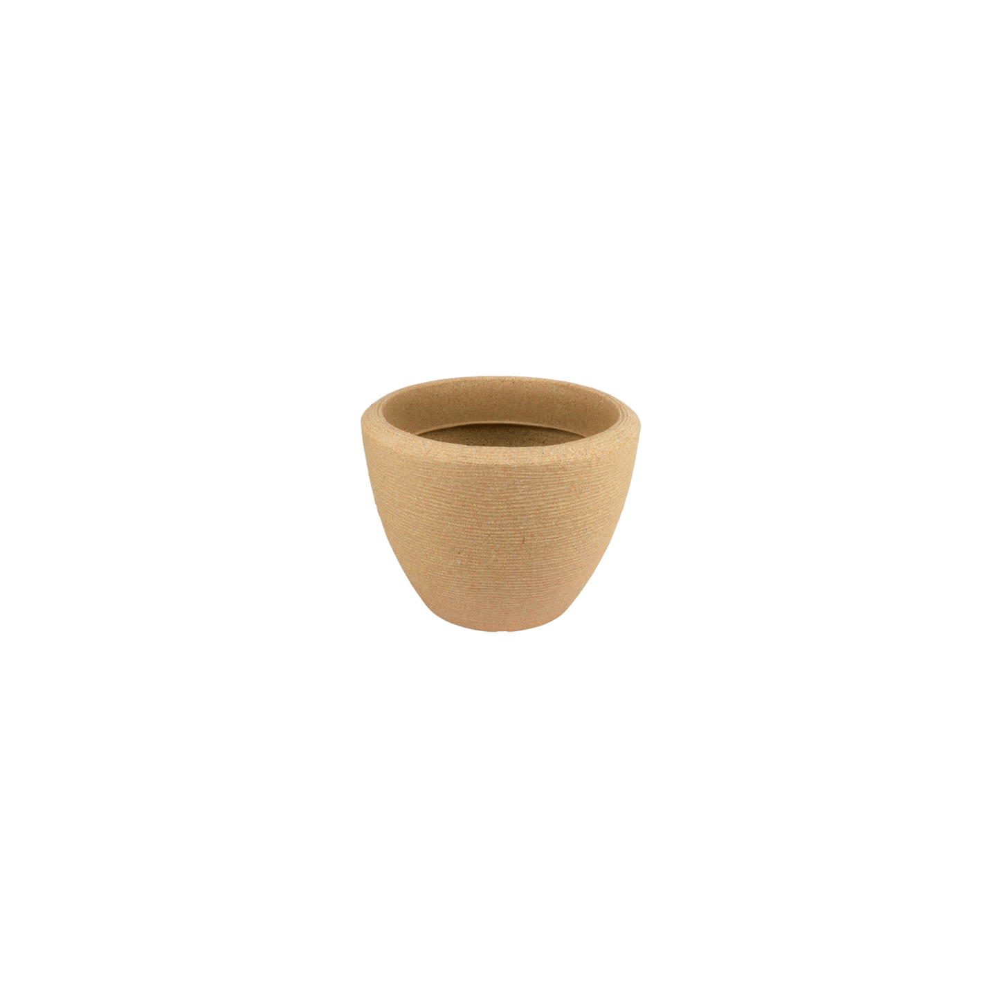 LIORA 220 Resin Planter - Premium LLDPE wide round outdoor planter, stone look, UV resistant, 10-year warranty | Solen Garden