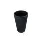 LIVA 090 Resin Planter - Premium LLDPE wide tapered round outdoor planter, stone look, UV resistant, 10-year warranty | Solen