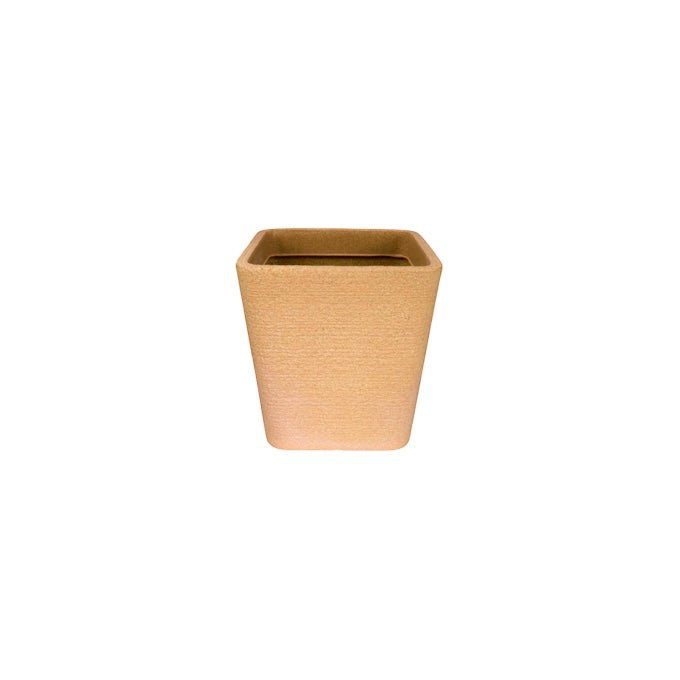 LUSINE 200 Resin Planter - Premium LLDPE tall tapered outdoor planter, stone look, UV resistant, 10-year warranty | Solen Gar