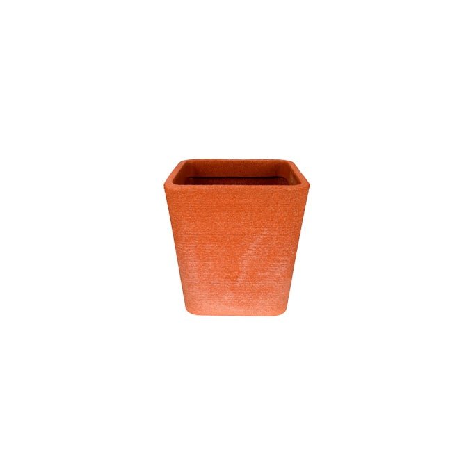LUSINE 200 Resin Planter - Premium LLDPE tall tapered outdoor planter, stone look, UV resistant, 10-year warranty | Solen Gar