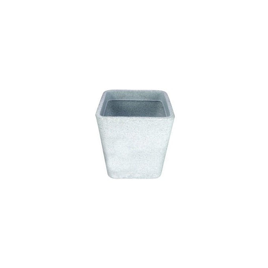 LUSINE 200 Resin Planter - Premium LLDPE tall tapered outdoor planter, stone look, UV resistant, 10-year warranty | Solen Gar