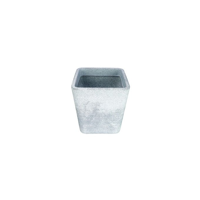 LUSINE 210 Resin Planter - Premium LLDPE tall tapered outdoor planter, stone look, UV resistant, 10-year warranty | Solen Gar