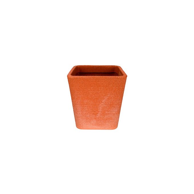 LUSINE 210 Resin Planter - Premium LLDPE tall tapered outdoor planter, stone look, UV resistant, 10-year warranty | Solen Gar