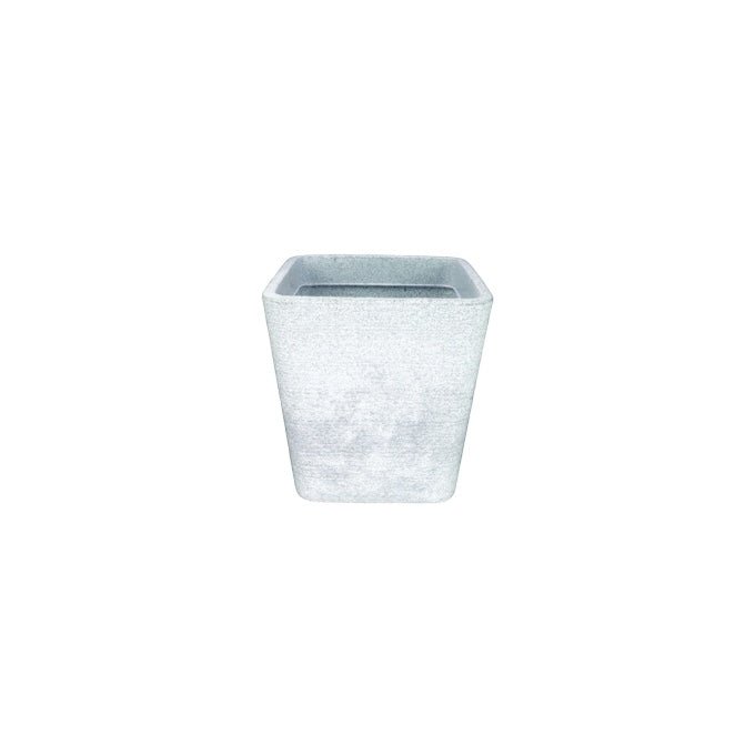 LUSINE 210 Resin Planter - Premium LLDPE tall tapered outdoor planter, stone look, UV resistant, 10-year warranty | Solen Gar