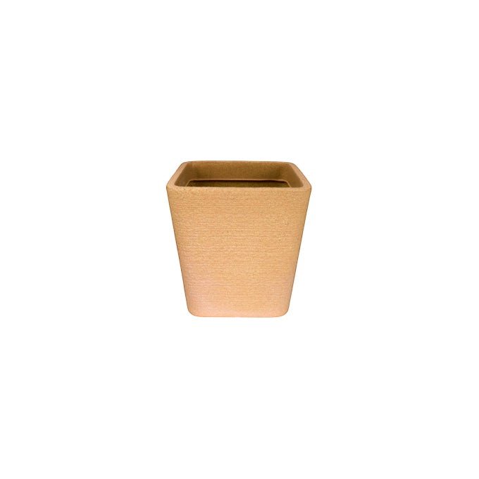 LUSINE 210 Resin Planter - Premium LLDPE tall tapered outdoor planter, stone look, UV resistant, 10-year warranty | Solen Gar