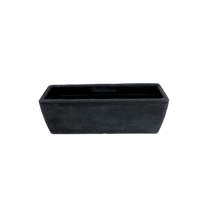 LYSSA 160 Resin Planter - Premium LLDPE oval outdoor planter, stone look, UV resistant, 10-year warranty | Solen Garden