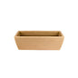 LYSSA 170 Resin Planter - Premium LLDPE oval outdoor planter, stone look, UV resistant, 10-year warranty | Solen Garden