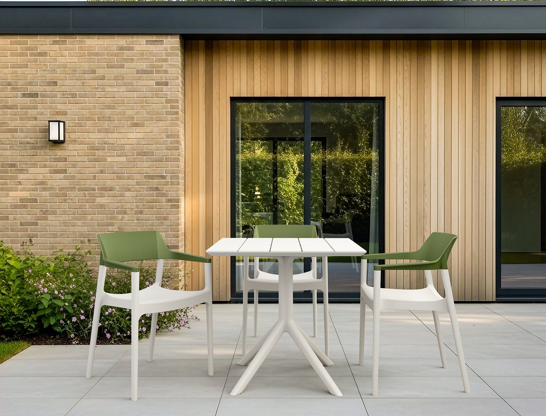 Paris Table 70 - Solen Garden | Modern Indoor & Outdoor Planters & Patio Furniture - Outdoor Patio Furniture