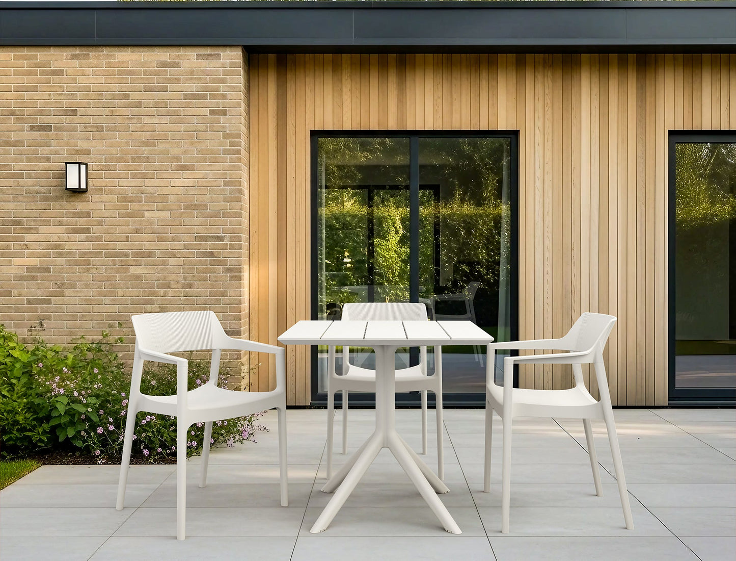 Paris Table 70 - Solen Garden | Modern Indoor & Outdoor Planters & Patio Furniture - Outdoor Patio Furniture