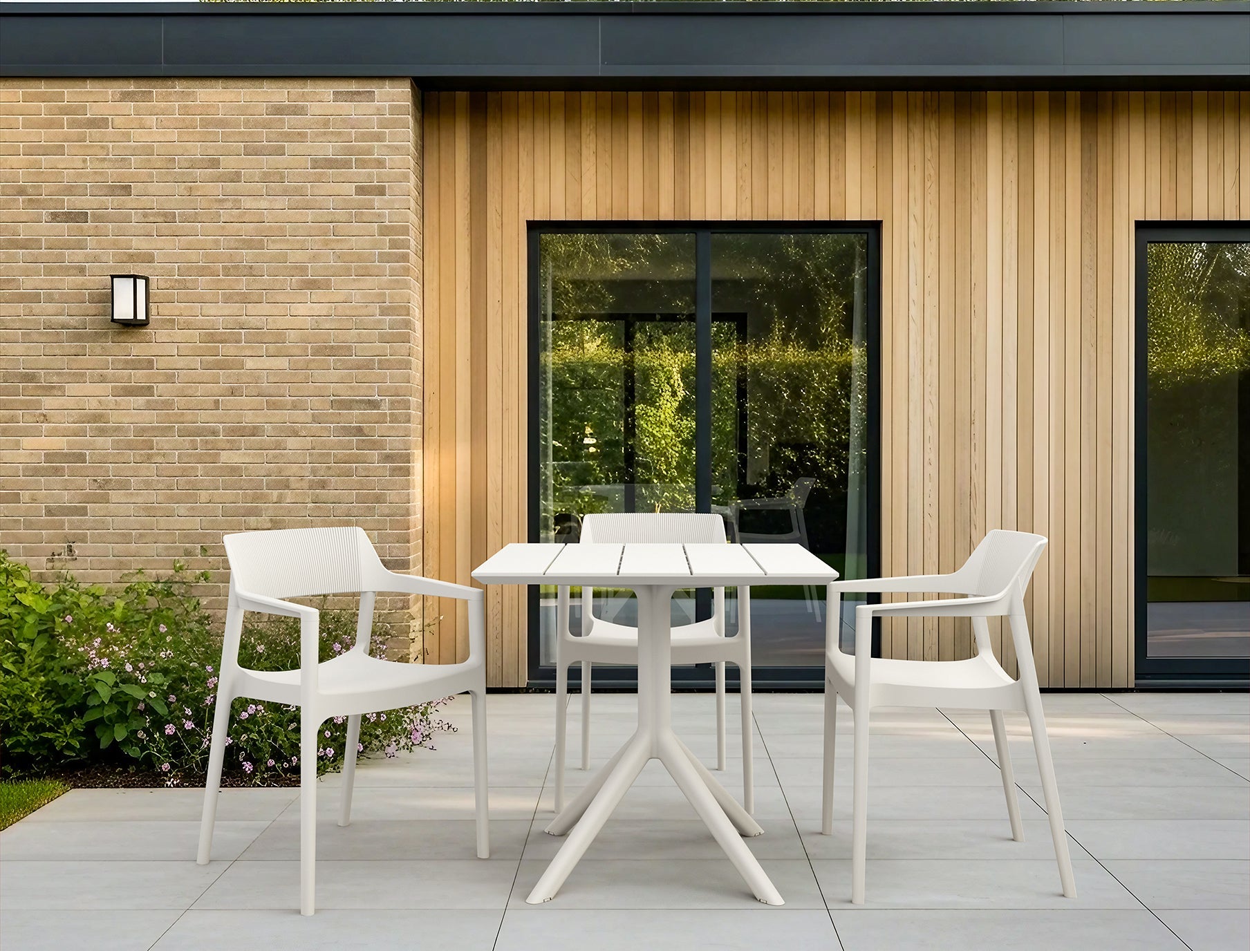 Paris Table 70 - Solen Garden | Modern Indoor & Outdoor Planters & Patio Furniture - Outdoor Patio Furniture