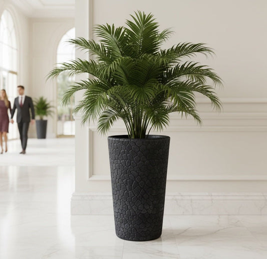 PETRA 120 Resin Planter - Solen Garden | Modern Outdoor Patio Planters and Furniture - Planter