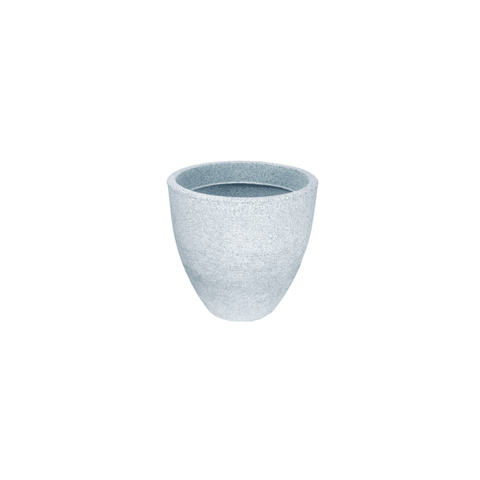 SILVA 060 Resin Planter - Premium LLDPE tall cylindrical outdoor planter, stone look, UV resistant, 10-year warranty | Solen