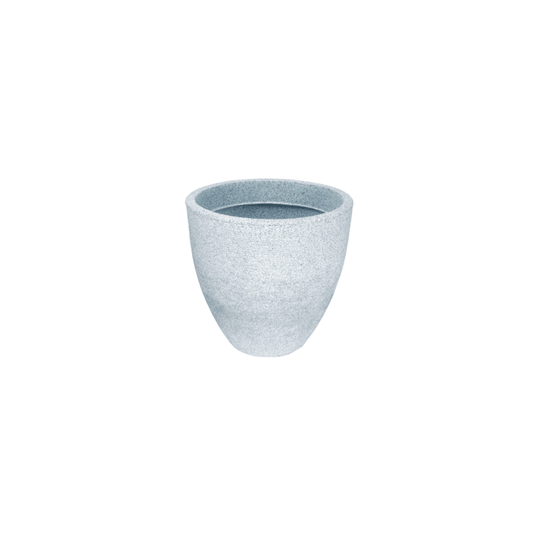 SILVA 060 Resin Planter - Premium LLDPE tall cylindrical outdoor planter, stone look, UV resistant, 10-year warranty | Solen