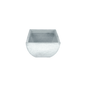 Solen Garden | Modern Lightweight Outdoor Planters LUMEN 140 square resin planter with a matte stone texture finish.